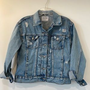 New Old Navy denim jacket. Small. Washed